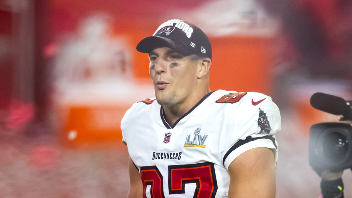 Tampa Bay Buccaneers tight end Rob Gronkowski