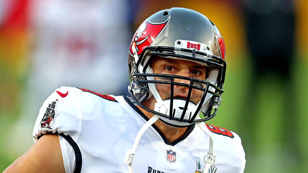 Tampa Bay Buccaneers tight end Rob Gronkowski