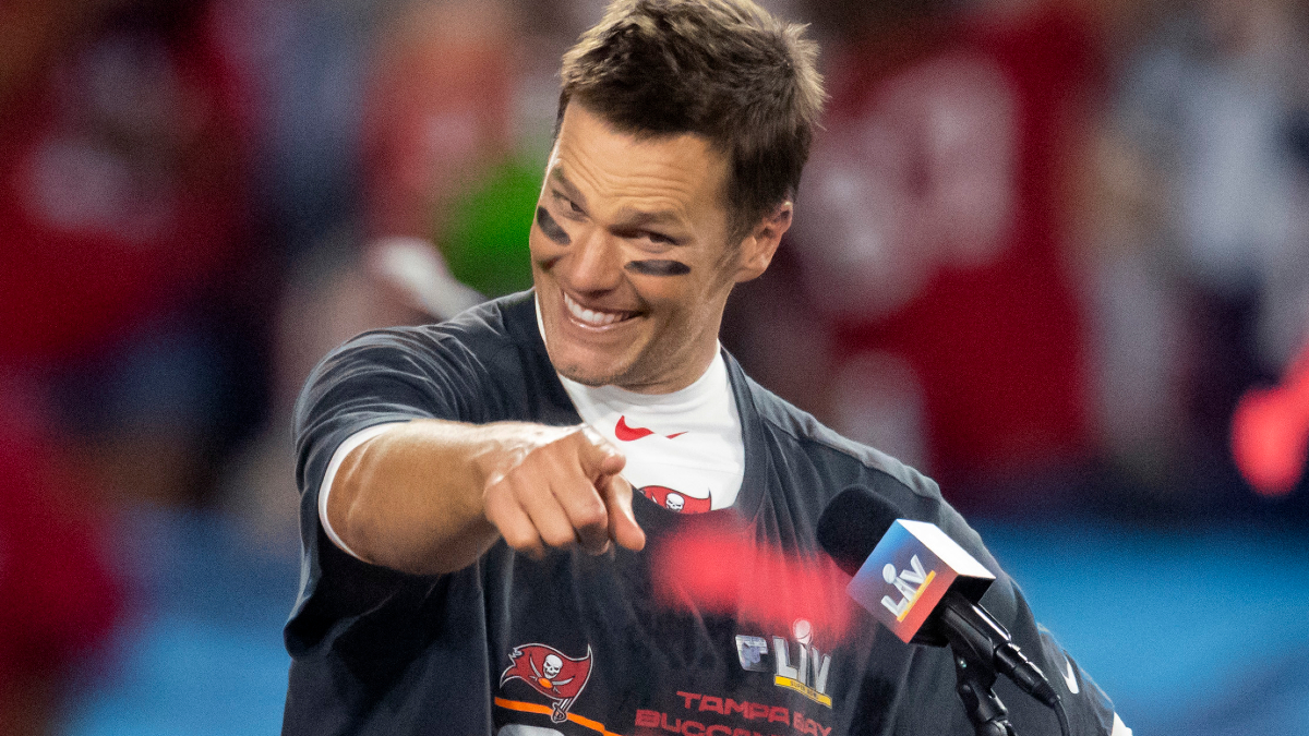 Tampa Bay Buccaneers quarterback Tom Brady