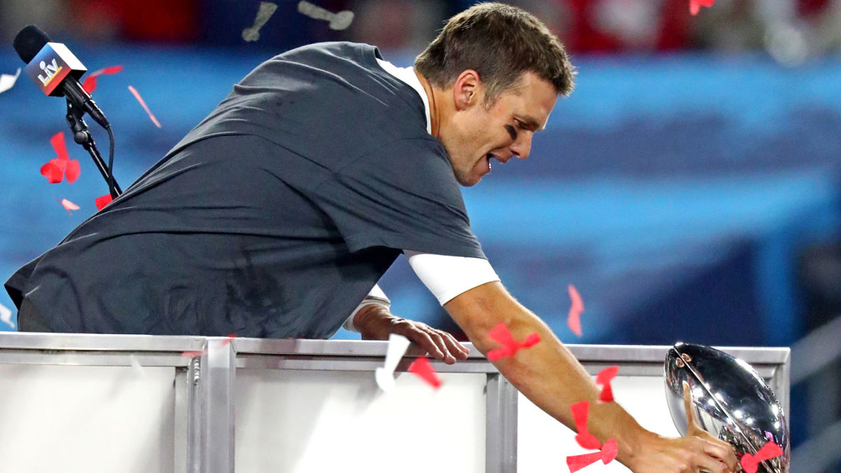 Tampa Bay Buccaneers quarterback Tom Brady