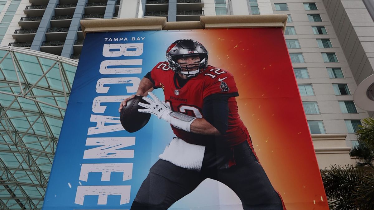 Tampa Bay Buccaneers quarterback Tom Brady