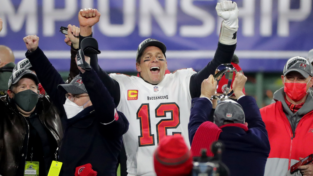 Tampa Bay Buccaneers QB Tom Brady