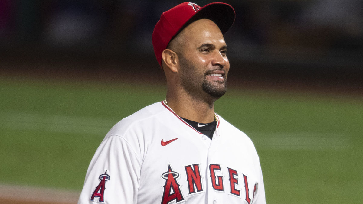 Los Angeles Angels first baseman Albert Pujols