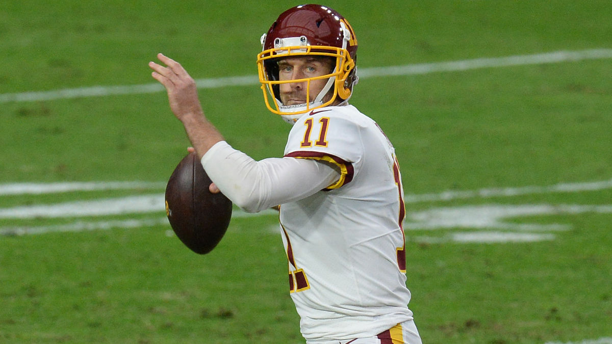 Washington Football Team quarterback Alex Smith