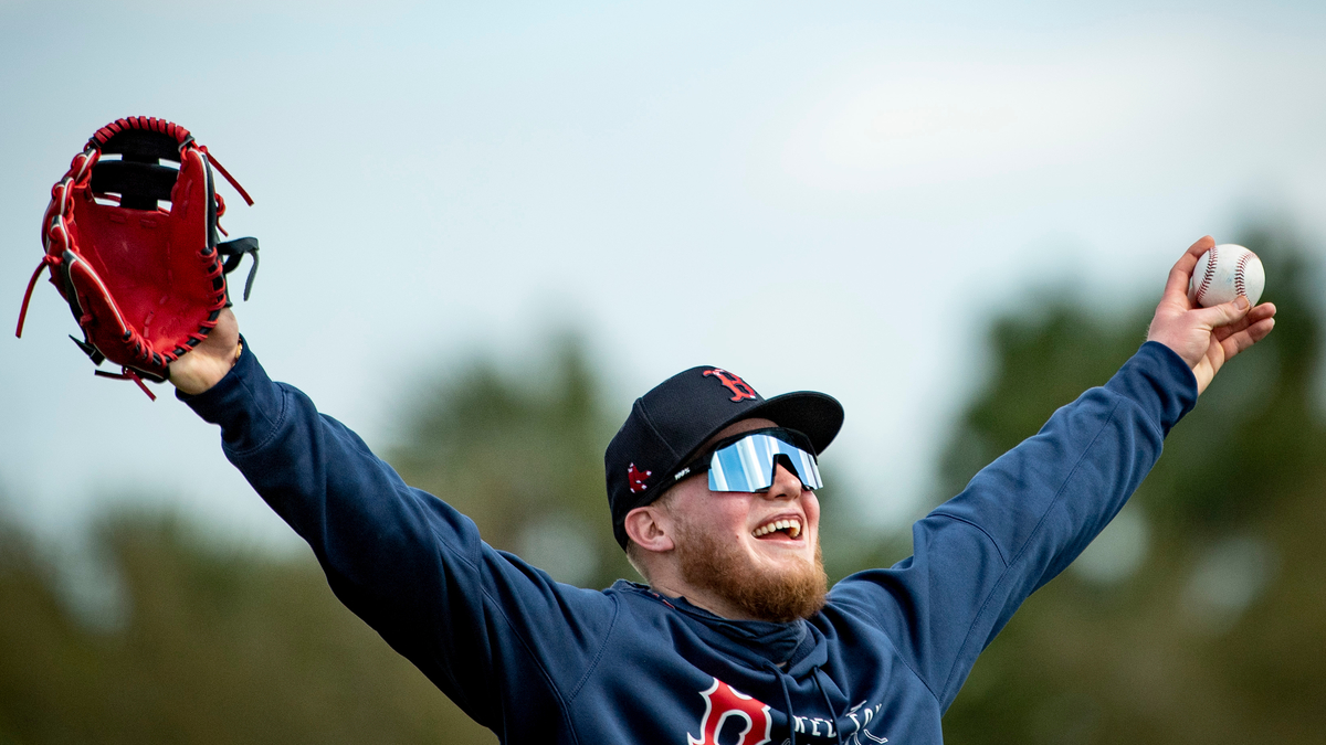 Boston Red Sox outfielder Alex Verdugo