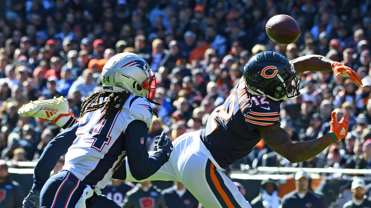 Chicago Bears wide receiver Allen Robinson, New England Patriots cornerback Stephon Gilmore
