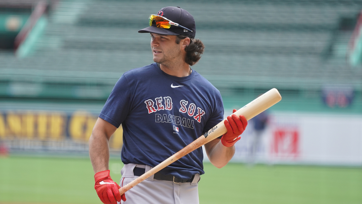 Kansas City Royals left fielder Andrew Benintendi