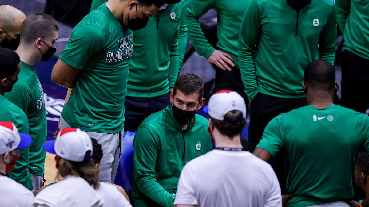 Boston Celtics head coach Brad Stevens
