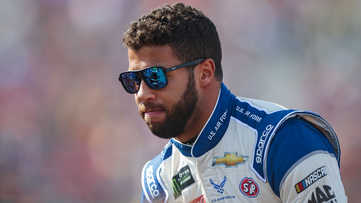 NASCAR driver Bubba Wallace