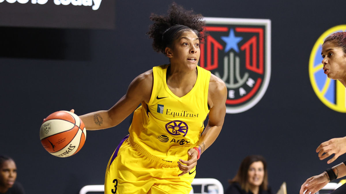 Former Los Angeles Sparks forward Candace Parker
