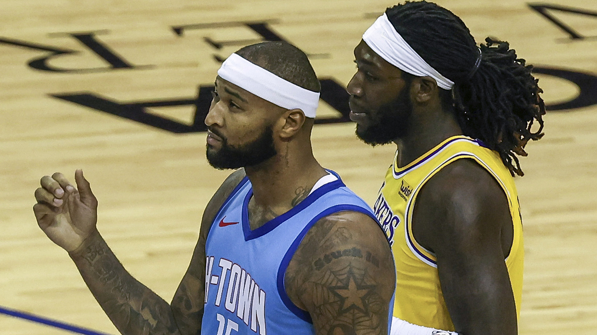 NBA free agent center DeMarcus Cousins, Los Angeles Lakers forward Montrezl Harrell