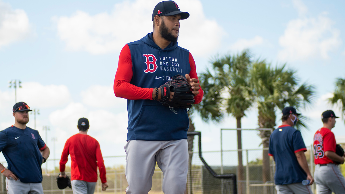 Boston Red Sox pitcher Eduardo Rodriguez
