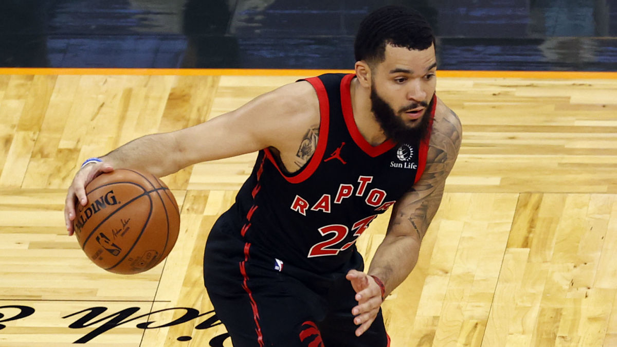 Toronto Raptors guard Fred VanVleet