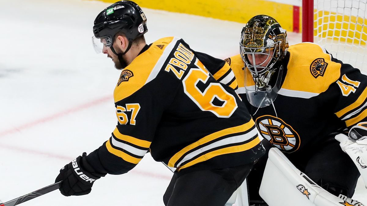 Boston Bruins defenseman Jakub Zboril