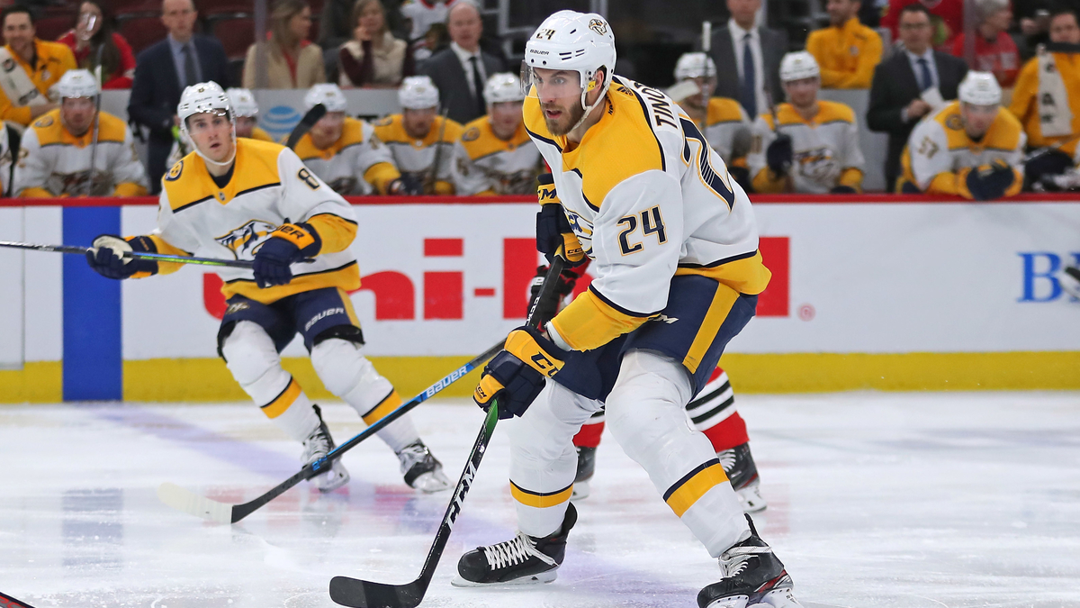 Boston Bruins defenseman Jarred Tinordi