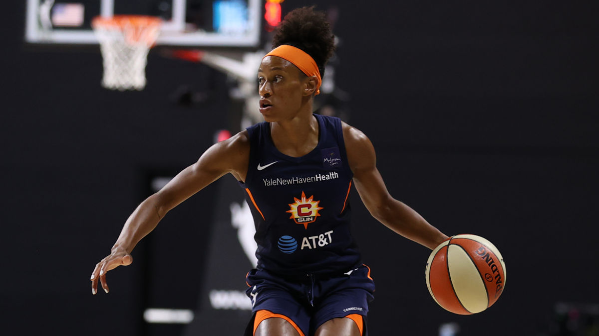 Connecticut Sin forward Jasmine Thomas