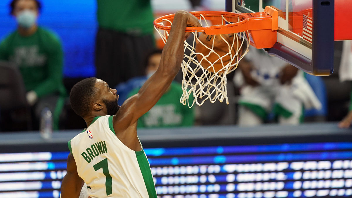 Boston Celtics guard Jaylen Brown