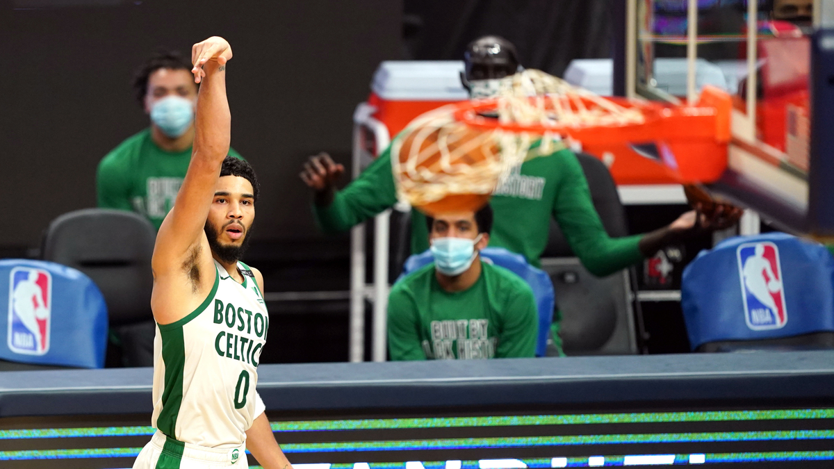 Boston Celtics forward Jayson Tatum