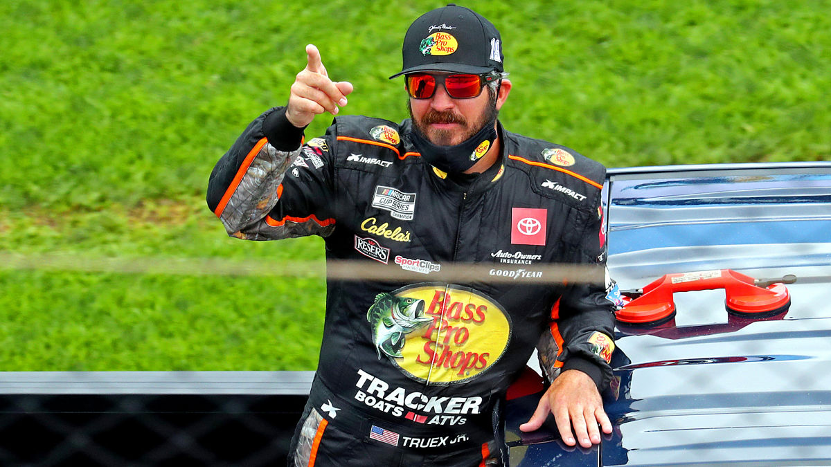 NASCAR driver Martin Truex Jr.