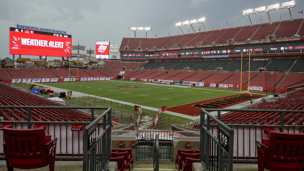 Super Bowl LV site Raymond James Stadium