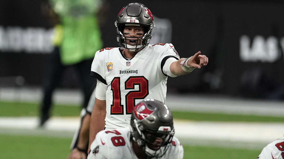 Tampa Bay Buccaneers quarterback Tom Brady