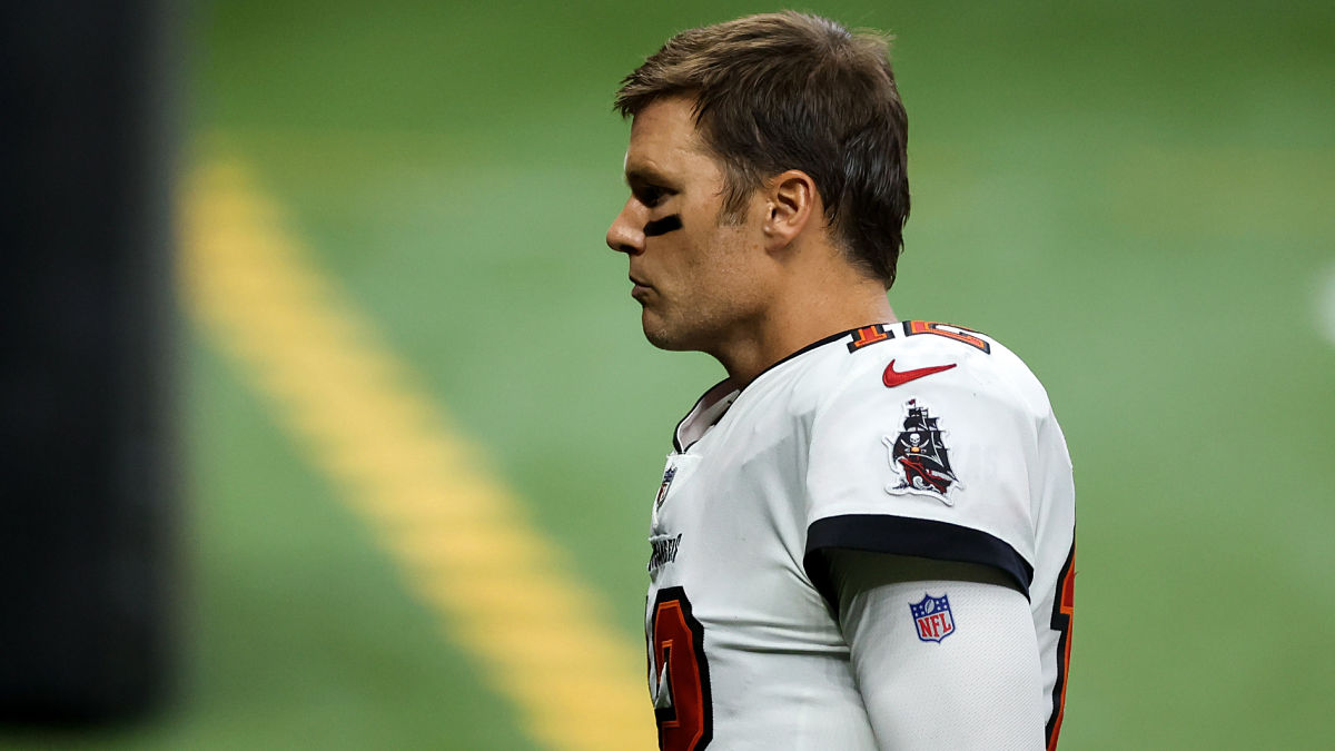 Tampa Bay Buccaneers quarterback Tom Brady