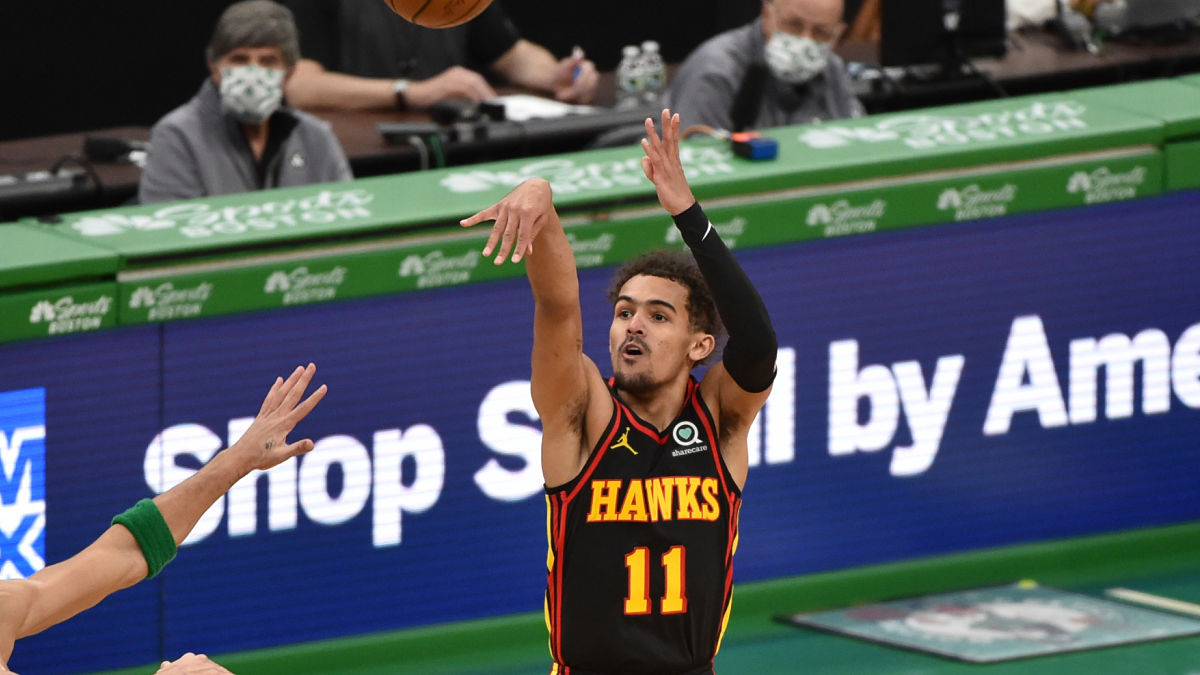 Atlanta Hawks guard Trae Young