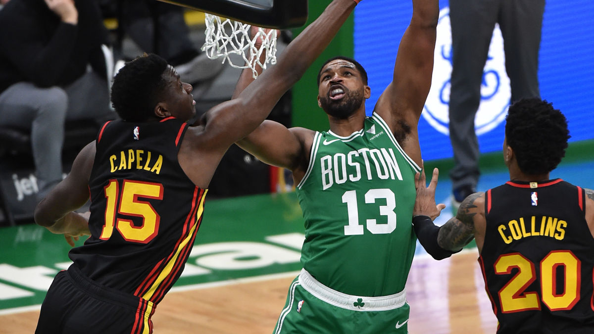 Boston Celtics forward Tristan Thompson
