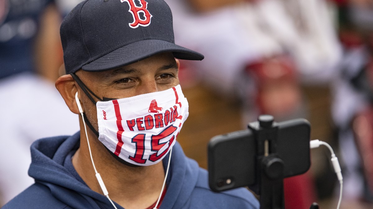 Boston Red Sox manager Alex Cora