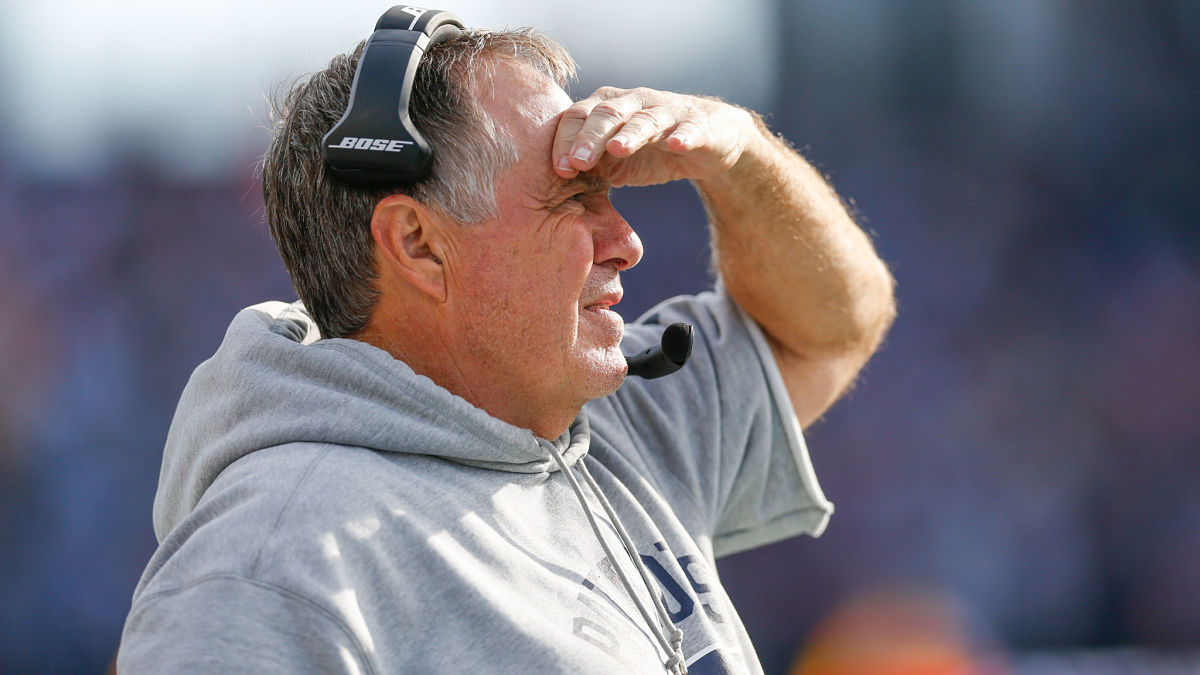 New England Patriots head coach Bill Belichick