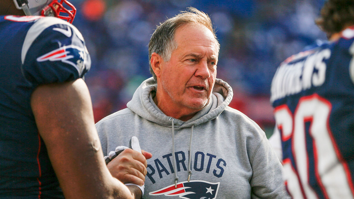 New England Patriots head coach Bill Belichick