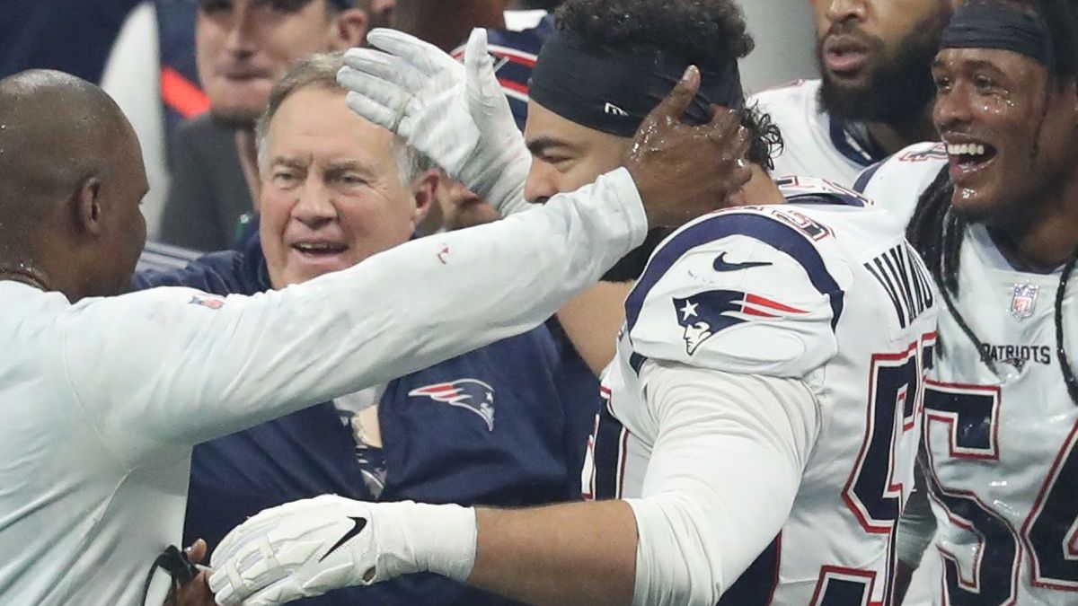 New England Patriots head coach Bill Belichick,