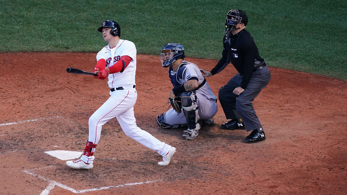 Boston Red Sox first baseman Bobby Dalbec