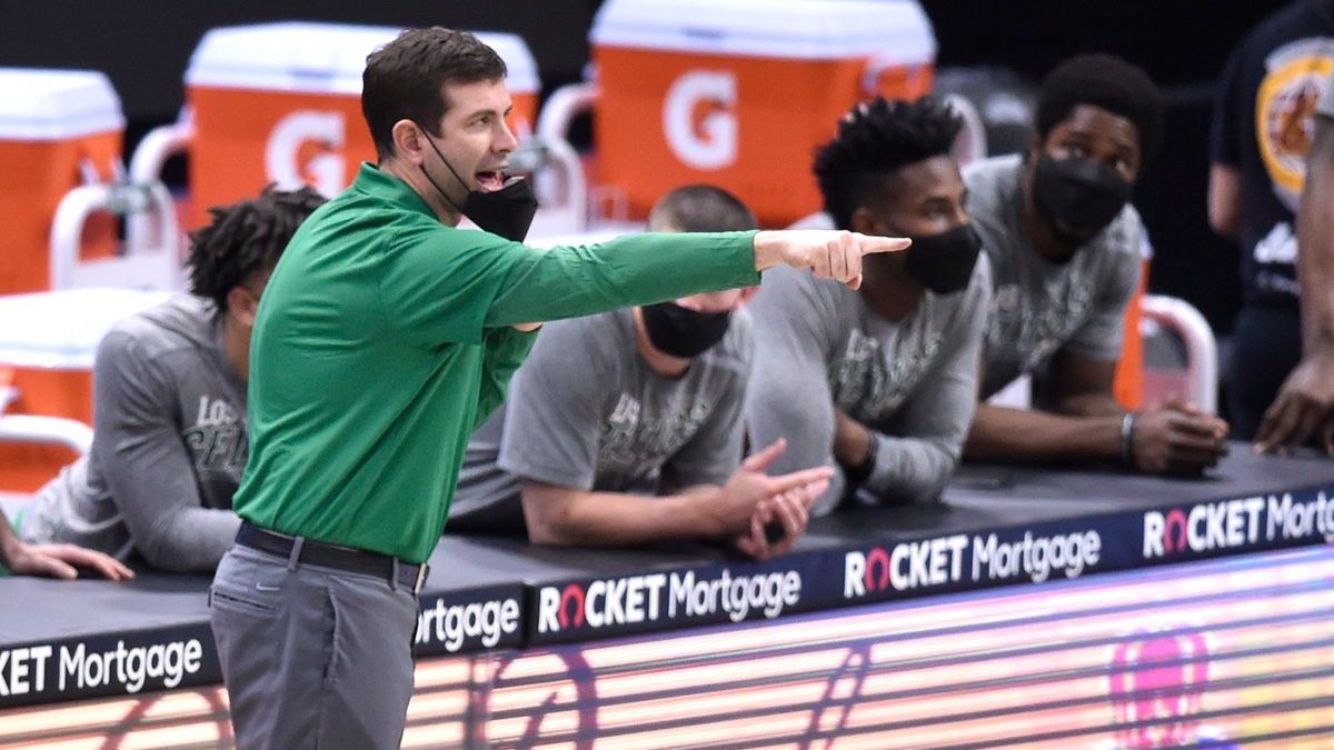 Boston Celtics coach Brad Stevens