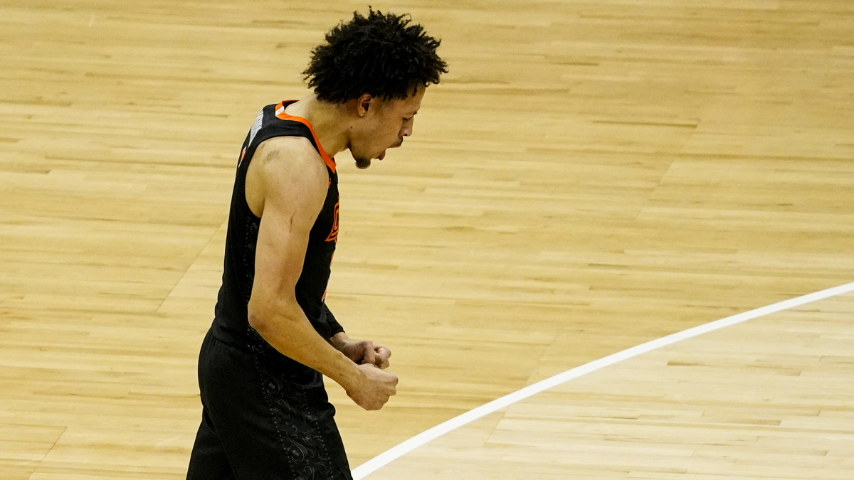 Oklahoma State guard Cade Cunningham
