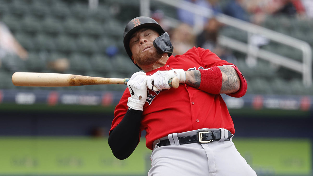 Boston Red Sox catcher Christian Vazquez