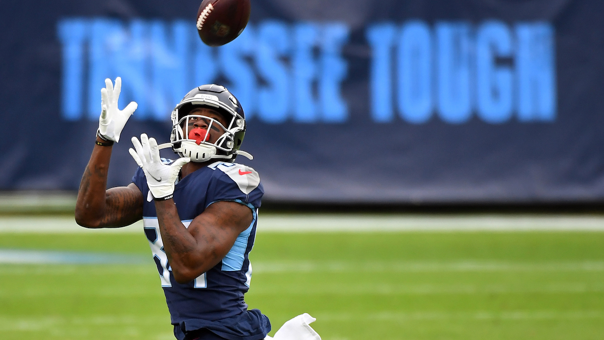 Titans free agent wide receiver Corey Davis