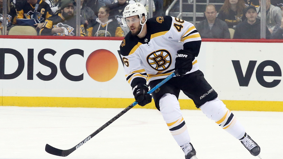 Former Boston Bruins Center David Krejci