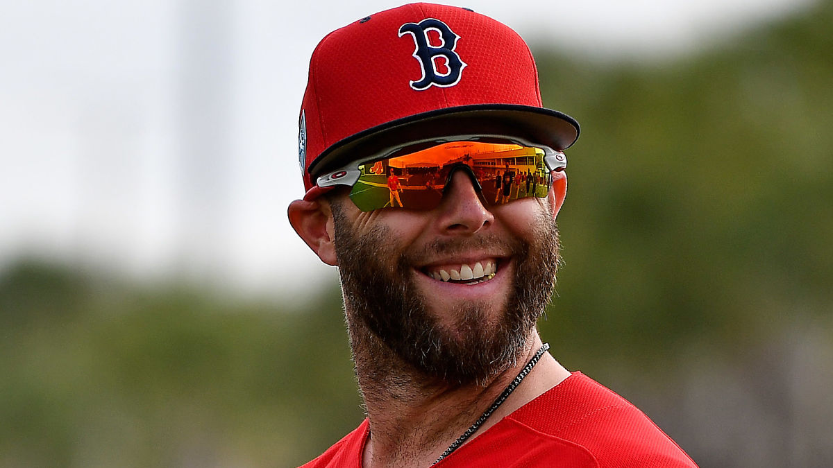 Former Boston Red Sox second baseman Dustin Pedroia