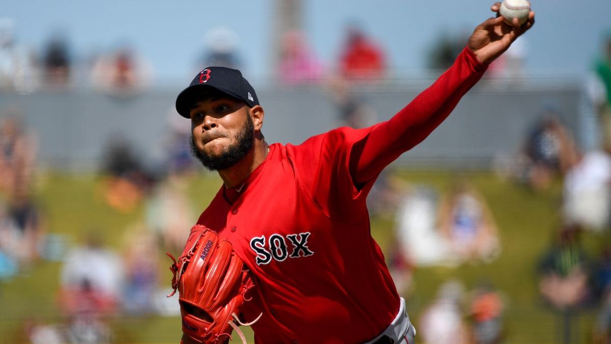 Boston Red Sox pitcher Eduardo Rodriguez