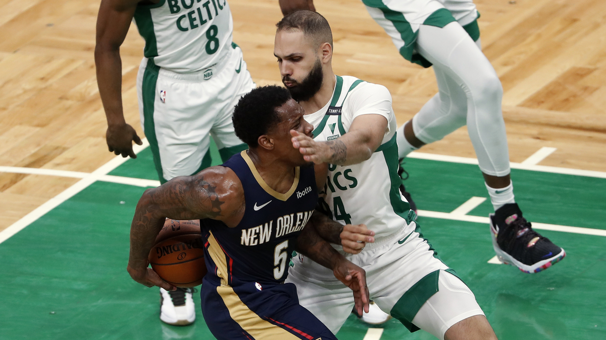 Boston Celtics Guard Guard Evan Fournier