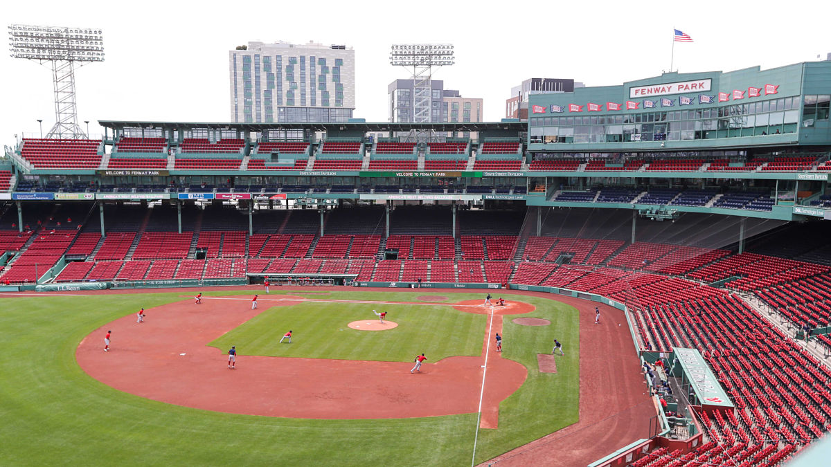 Fenway Park, home of the Boston Red Sox