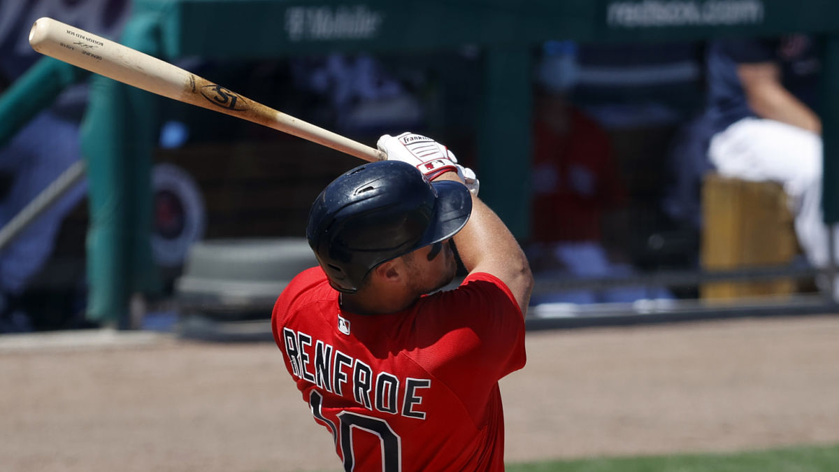 Boston Red Sox outfielder Hunter Renfroe