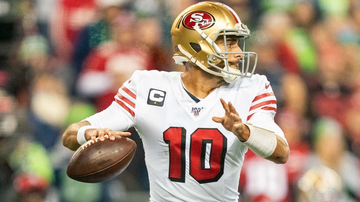 San Francisco 49ers quarterback Jimmy Garoppolo