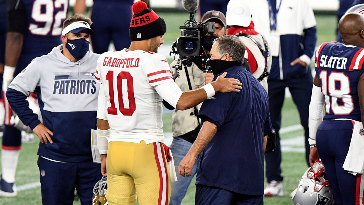 Jimmy Garoppolo, Bill Belichick