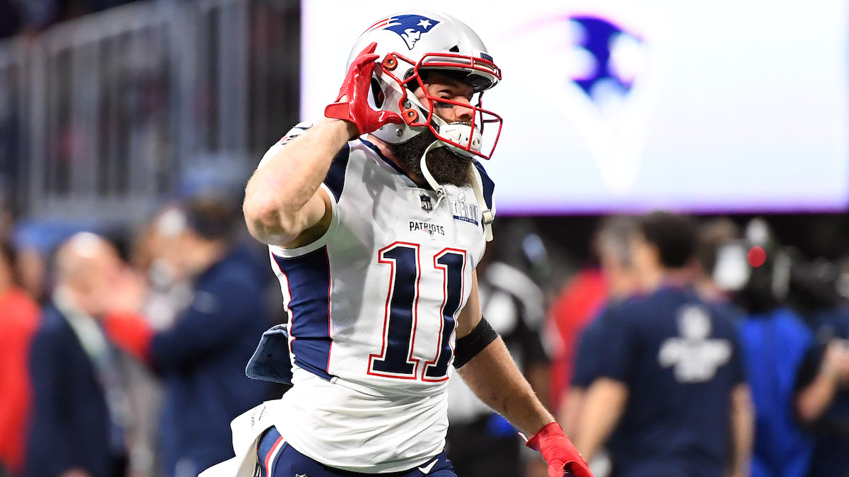 Patriots wide receiver Julian Edelman
