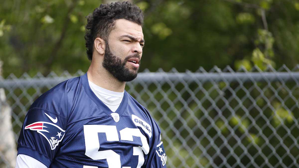 New England Patriots linebacker Kyle Van Noy