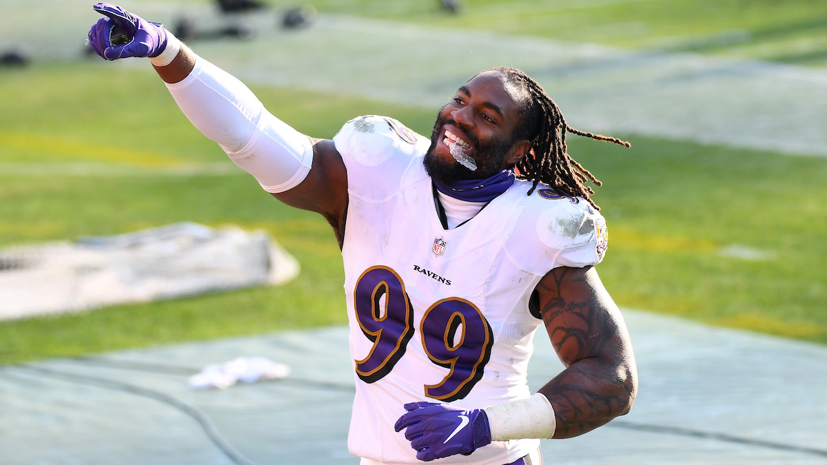 New England Patriots outside linebacker Matt Judon