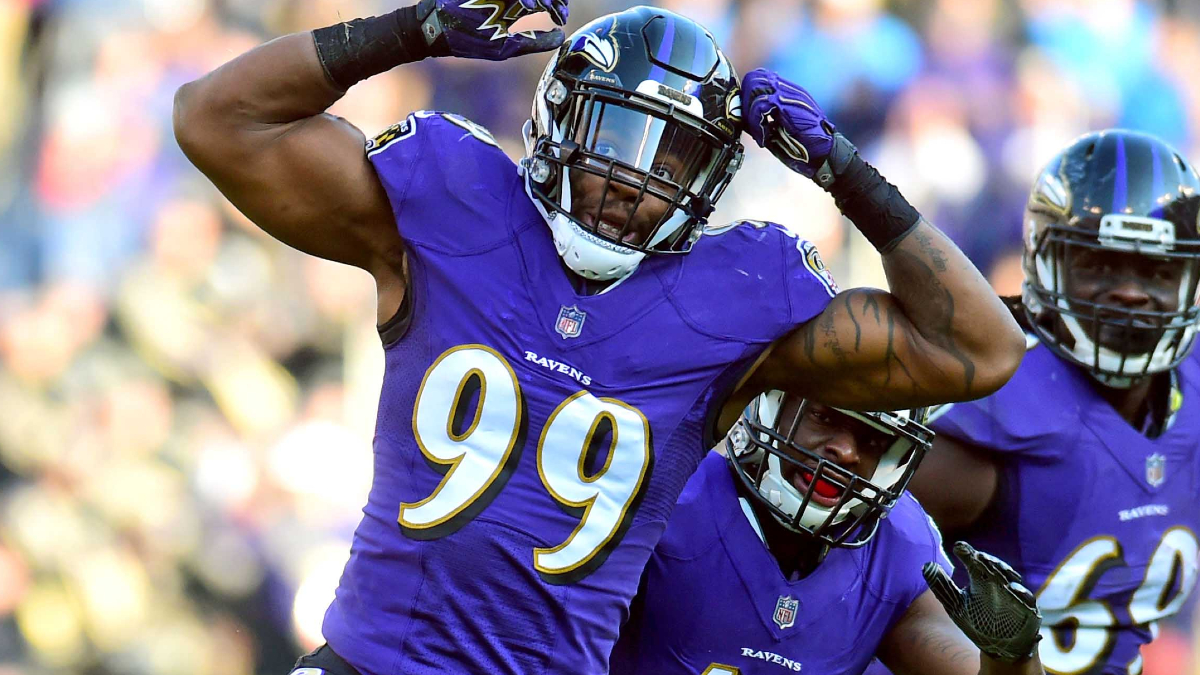 Baltimore Ravens linebacker Matthew Judon