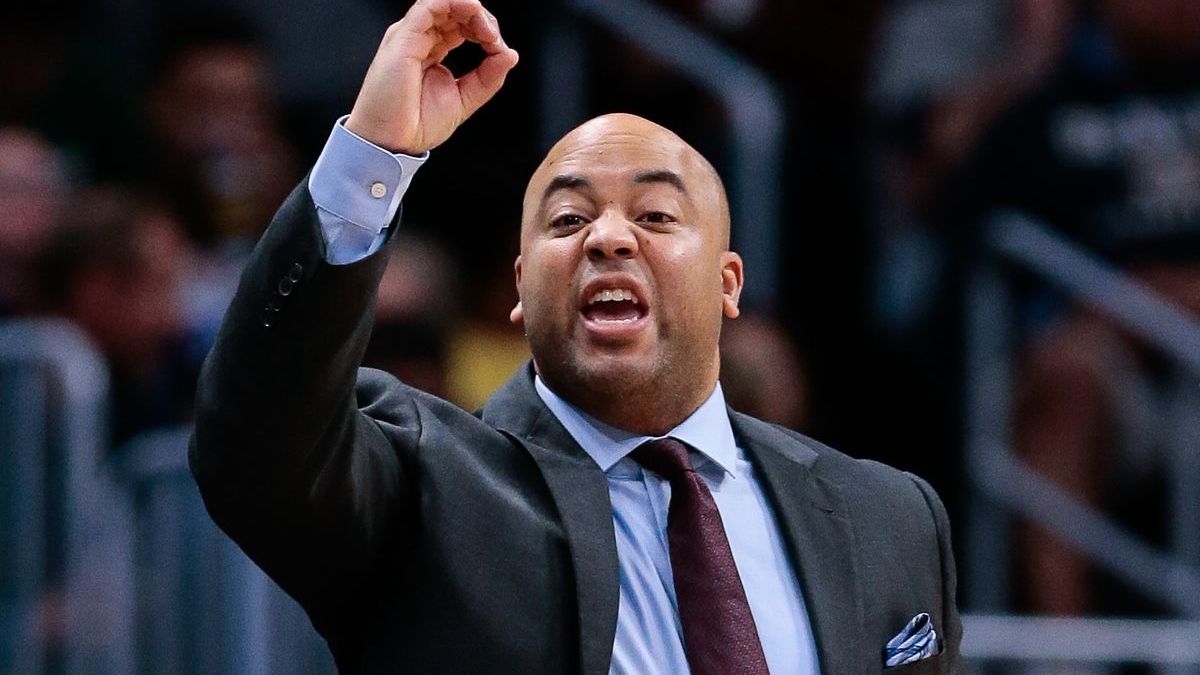 Penn State head coach Micah Shrewsberry
